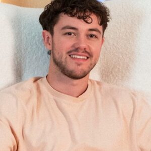 Photo of artist Zach Newbould