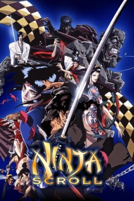 Official poster for انیمه Ninja Scroll (1993)
