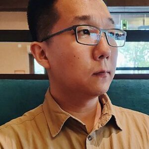 Photo of artist Chen Xiaolong