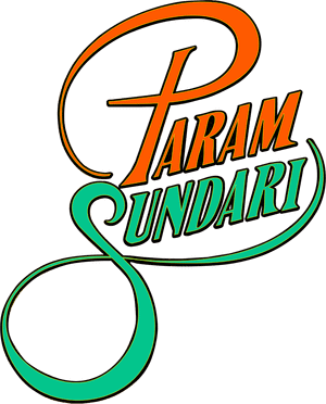 لوگوی رسمی فیلم Param Sundari (2025)