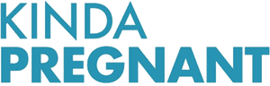لوگوی رسمی فیلم Kinda Pregnant (2025)