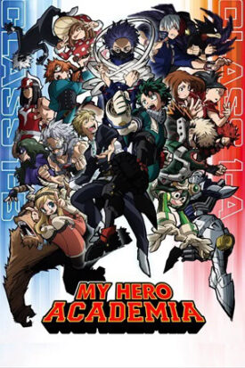 پوستر رسمی انیمه My Hero Academia (2016)