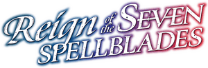 لوگوی رسمی سریال Reign of the Seven Spellblades (2023)