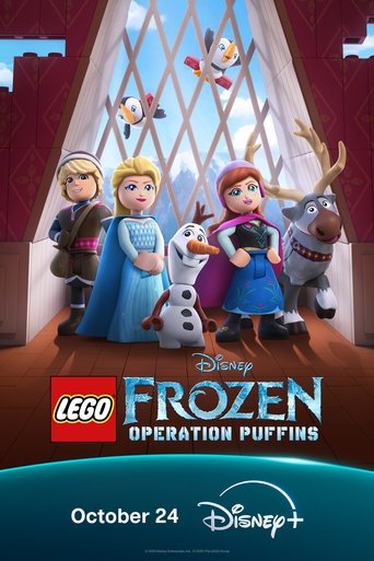 پوستر رسمی فیلم LEGO Frozen: Operation Puffins (2025)