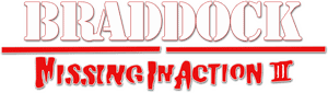 لوگوی رسمی فیلم Braddock: Missing in Action III (1988)
