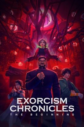 پوستر رسمی انیمه Exorcism Chronicles: The Beginning (2024)