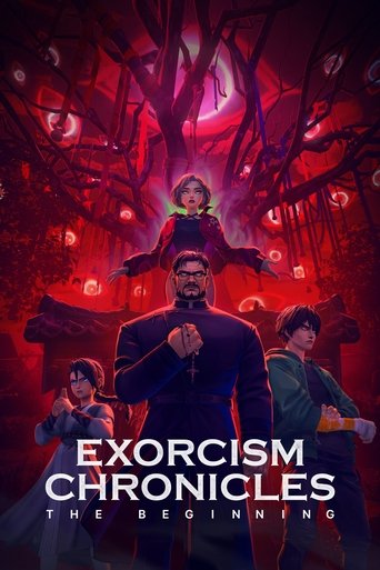پوستر رسمی انیمه Exorcism Chronicles: The Beginning (2024)