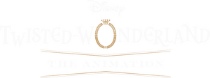 لوگوی رسمی انیمه Disney Twisted-Wonderland: The Animation (2025)