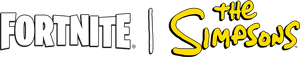 لوگوی رسمی سریال Fortnite x The Simpsons (2025)
