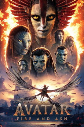 پوستر رسمی فیلم Avatar: Fire and Ash (2025)