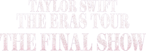 لوگوی رسمی فیلم Taylor Swift: The Eras Tour - The Final Show (2025)