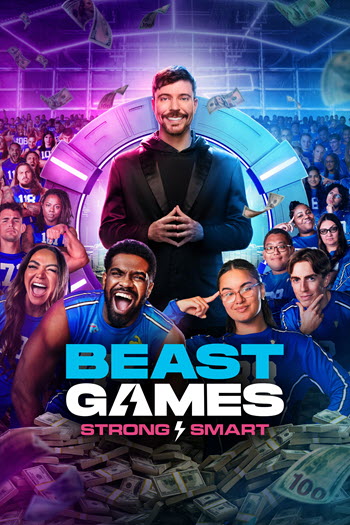 پوستر رسمی سریال Beast Games (2024)