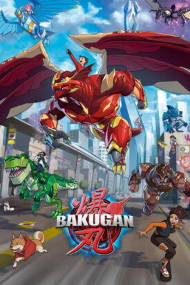 پوستر رسمی انیمه Bakugan (2023)